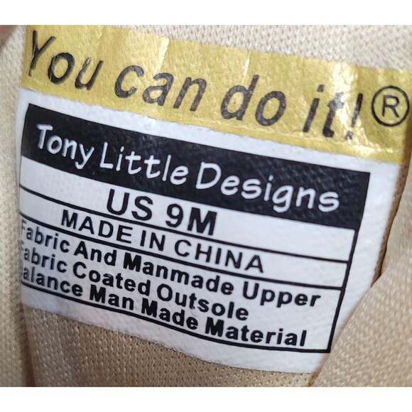 Cheeks Women's Athletic Shoes - Brown and Tan - Picture 10 of 10